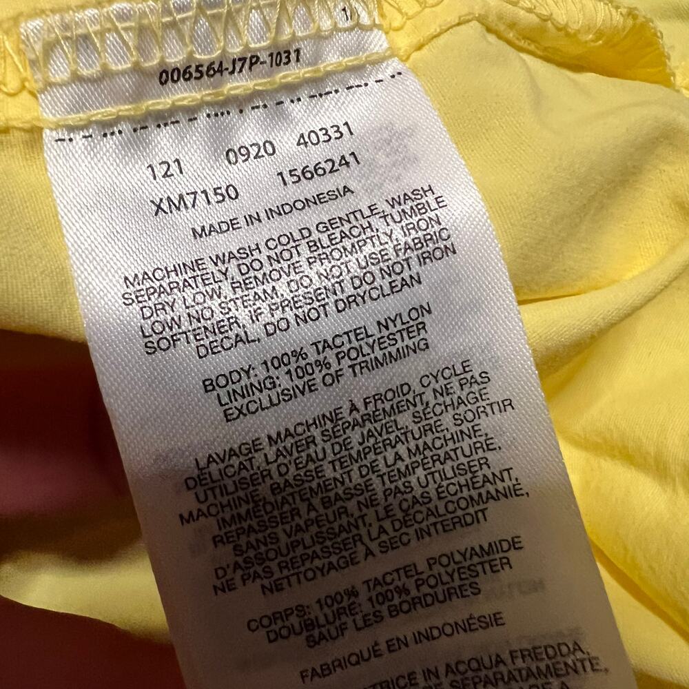 Columbia Men’s Yellow Short-Sleeve Button-Down Shirt - Picture 8 of 8